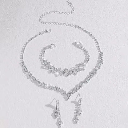 Wedding Season Women's Claw Chain Series Earrings Necklaces Bracelets